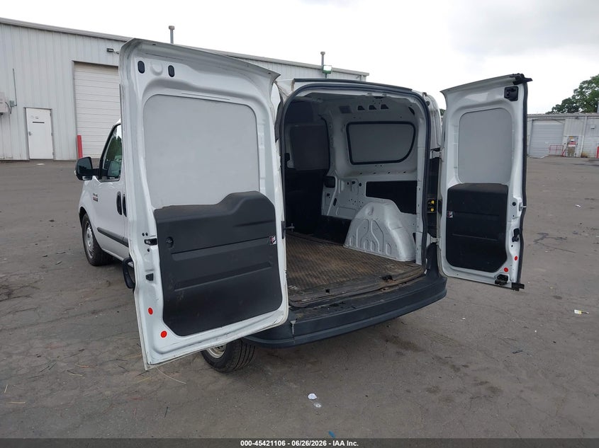 2021 Ram Promaster city VIN ZFBHRFAB0M6U40415 IAAI salvage auction — REAR END, Mv-907A (New York), sold $3,250 on 2026-07-09 (photo 3)