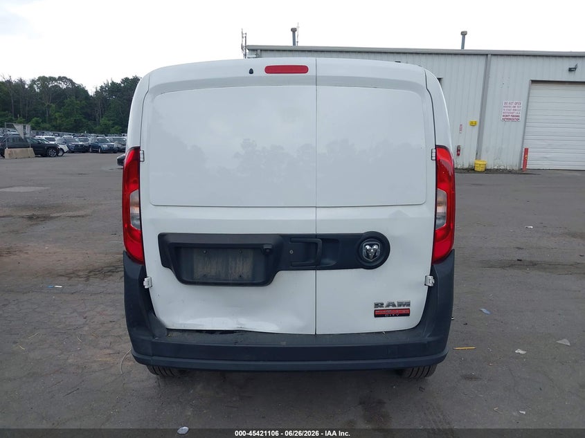 2021 Ram Promaster city VIN ZFBHRFAB0M6U40415 IAAI salvage auction — REAR END, Mv-907A (New York), sold $3,250 on 2026-07-09 (photo 6)