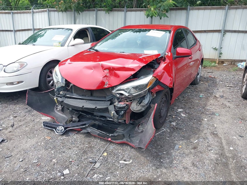 2015 Toyota Corolla VIN 5YFBURHE7FP304801 IAAI salvage auction — FRONT END, Salvage Title, sold $1,325 on 2026-07-29 (photo 6)