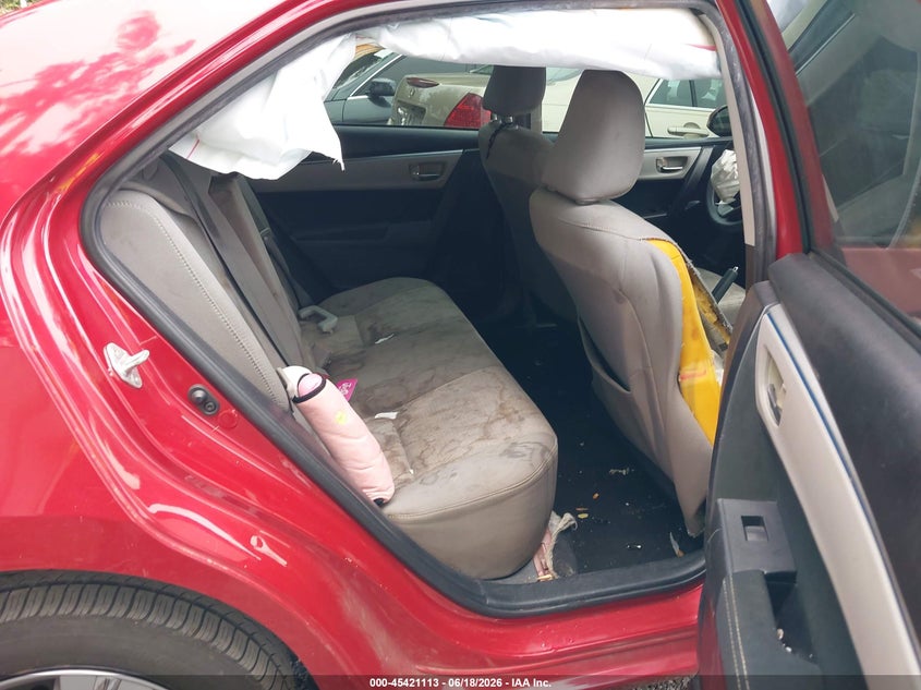 2015 Toyota Corolla VIN 5YFBURHE7FP304801 IAAI salvage auction — FRONT END, Salvage Title, sold $1,325 on 2026-07-29 (photo 8)