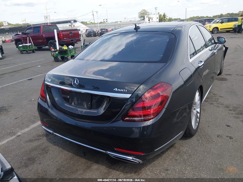 2019 Mercedes-benz S-klasse VIN WDDUG8GB9KA472025 IAAI salvage auction — FRONT END, Salvage (New Jersey), sold $25 on 2026-08-20 (photo 4)