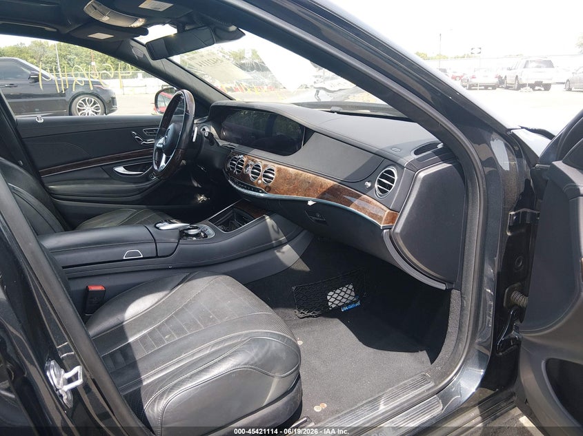 2019 Mercedes-benz S-klasse VIN WDDUG8GB9KA472025 IAAI salvage auction — FRONT END, Salvage (New Jersey), sold $25 on 2026-08-20 (photo 5)