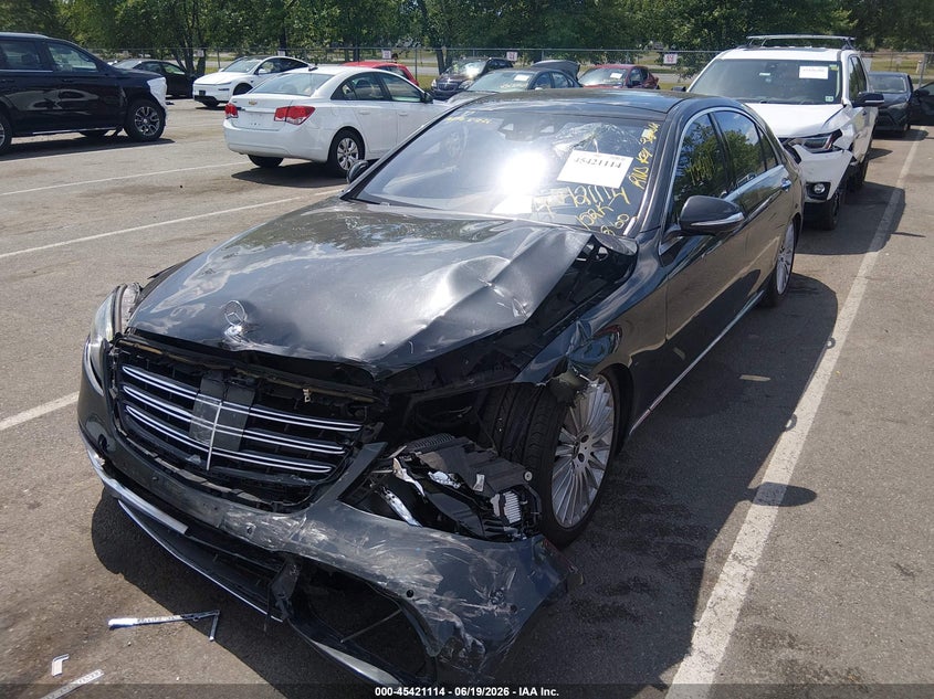 2019 Mercedes-benz S-klasse VIN WDDUG8GB9KA472025 IAAI salvage auction — FRONT END, Salvage (New Jersey), sold $25 on 2026-08-20 (photo 6)