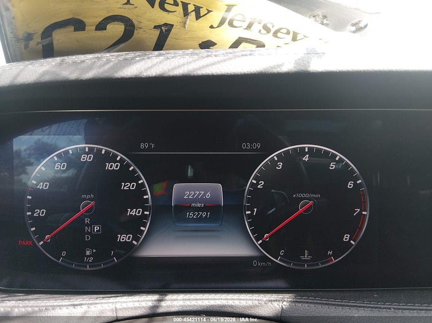 2019 Mercedes-benz S-klasse VIN WDDUG8GB9KA472025 IAAI salvage auction — FRONT END, Salvage (New Jersey), sold $25 on 2026-08-20 (photo 7)