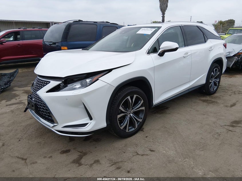 2022 Lexus Rx VIN JTJHZKFA4N2037565 IAAI salvage auction — FRONT END, Salvage (California), sold $16,100 on 2026-07-15 (photo 2)