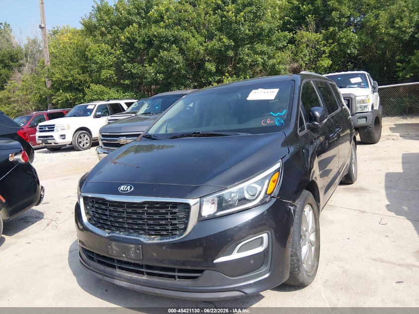 2020 Kia SEDONA VIN KNDMB5C1XL6647598 IAAI salvage auction — NORMAL WEAR, Original (Texas), sold $2,550 on 2026-07-20 (photo 6)