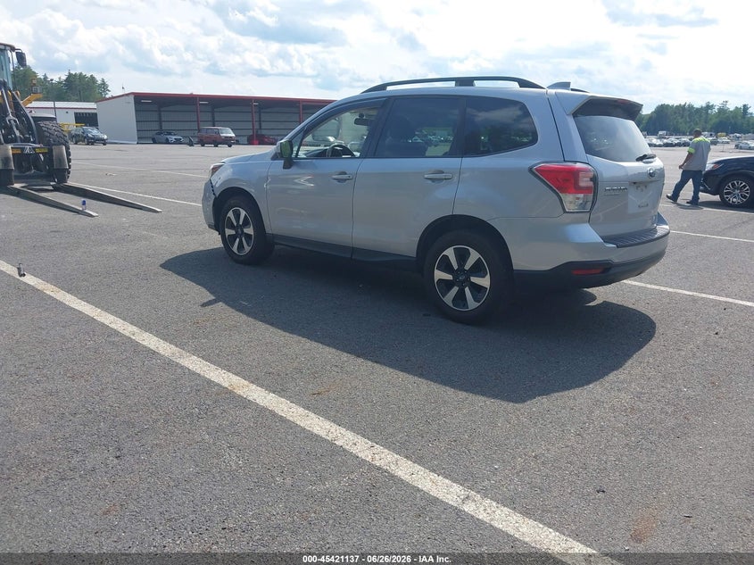 2018 Subaru Forester VIN JF2SJAEC2JH532725 IAAI salvage auction — HAIL, Mv-907A (New York), sold $725 on 2026-07-16 (photo 3)