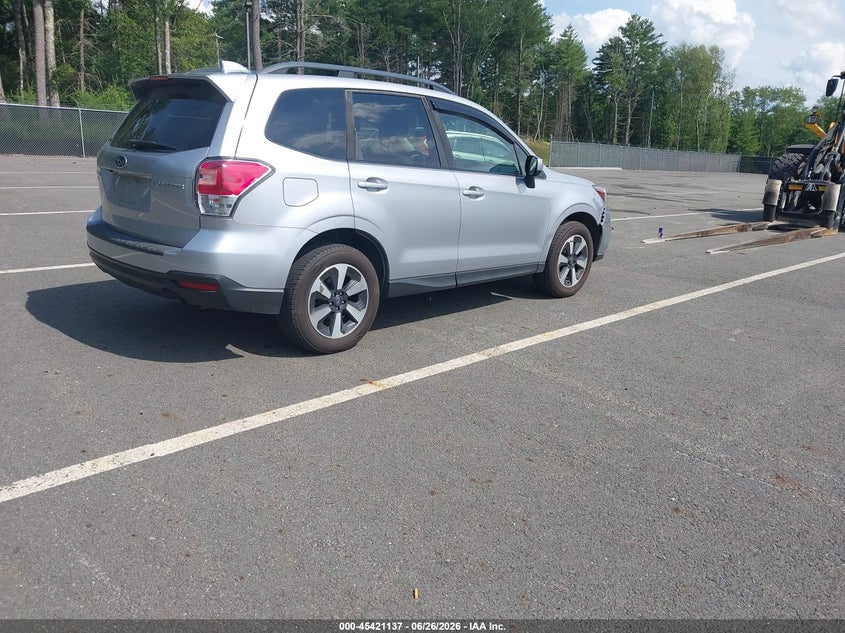 2018 Subaru Forester VIN JF2SJAEC2JH532725 IAAI salvage auction — HAIL, Mv-907A (New York), sold $725 on 2026-07-16 (photo 4)