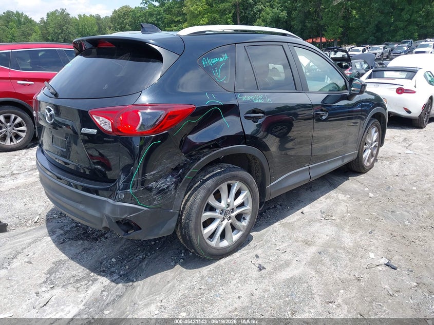 2015 Mazda Cx-5 VIN JM3KE2DY5F0458476 IAAI salvage auction — REAR END, Salvage (Georgia), sold $2,650 on 2026-07-11 (photo 4)