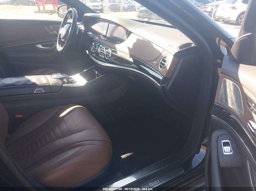 2016 Mercedes-benz S-klasse VIN WDDUG8FB0GA230622 IAAI salvage auction — RIGHT FRONT, Salvage Title, sold $9,500 on 2026-08-13 (photo 5)