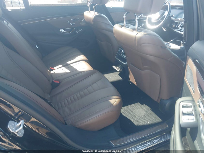 2016 Mercedes-benz S-klasse VIN WDDUG8FB0GA230622 IAAI salvage auction — RIGHT FRONT, Salvage Title, sold $9,500 on 2026-08-13 (photo 8)