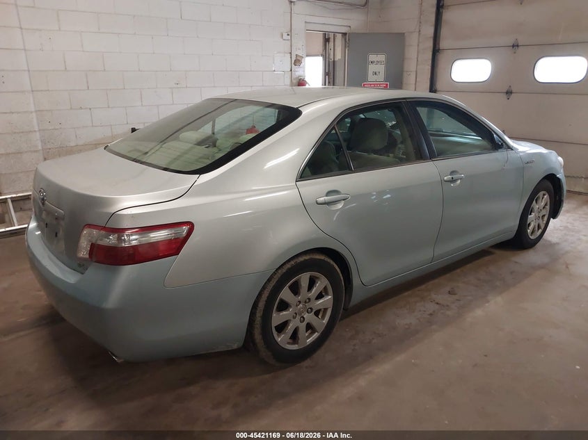 2008 Toyota Camry hybrid VIN JTNBB46K083045772 IAAI salvage auction — NORMAL WEAR, Clear (Minnesota), sold $325 on 2026-07-29 (photo 4)
