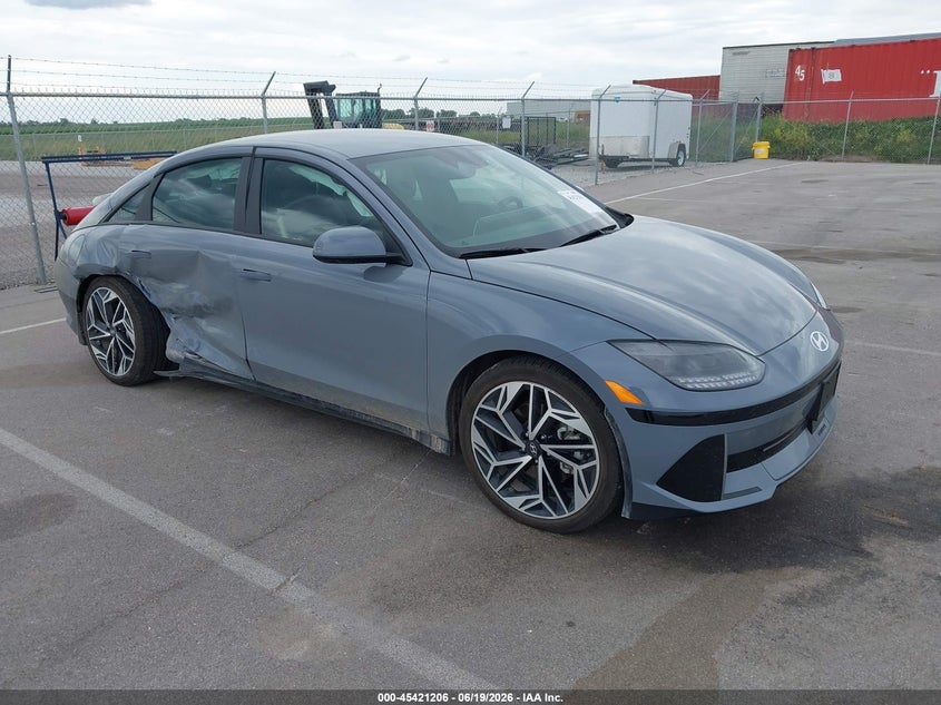 2024 Hyundai Ioniq 6 VIN KMHM34AC6RA056004 — IAAI salvage auction photo