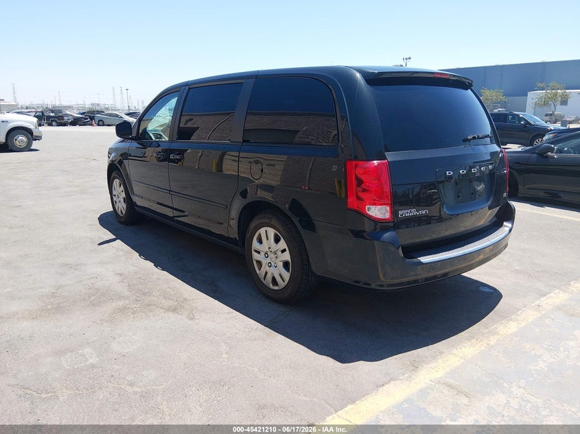 2017 Dodge Grand caravan VIN 2C4RDGBG0HR780551 IAAI salvage auction — NORMAL WEAR, SF97 (California), sold $7,350 on 2026-07-30 (photo 3)