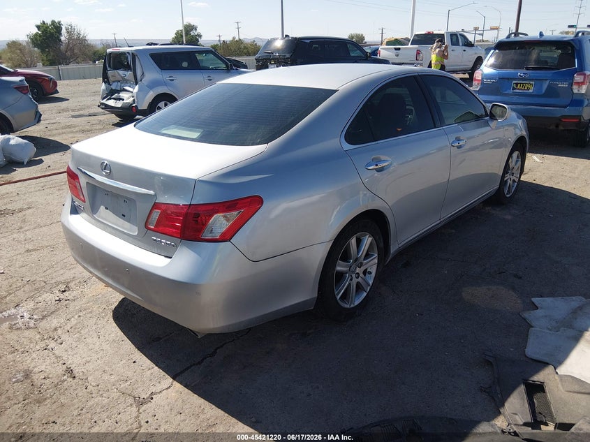2009 Lexus Es 350 VIN JTHBJ46G192274633 IAAI salvage auction — NORMAL WEAR, Clear (New Mexico), sold $1,400 on 2026-07-06 (photo 4)