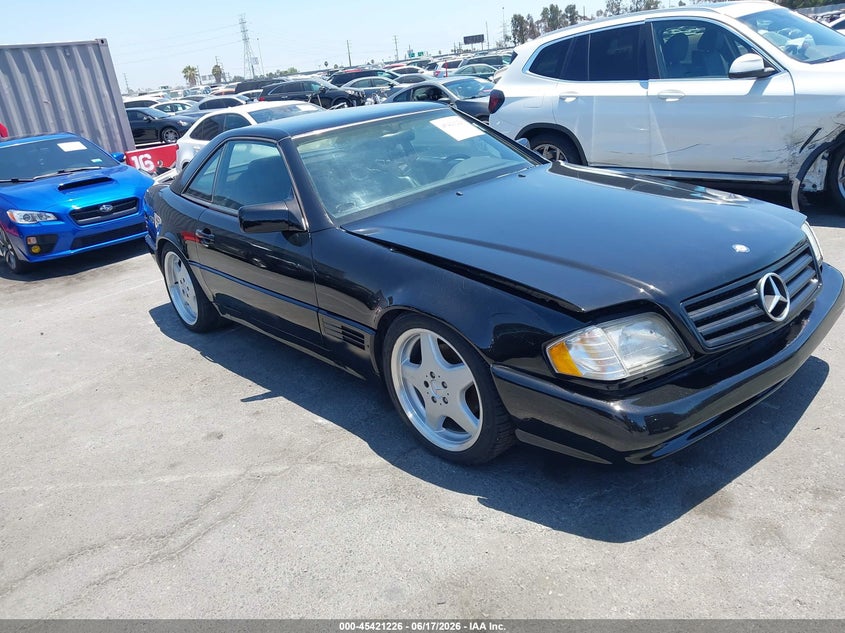 1991 Mercedes-benz 500 VIN WDBFA66E1MF029215 IAAI salvage auction — NORMAL WEAR, Salvage Title - Dealer (California), sold $5,800 on 2026-07-09 (photo 1)