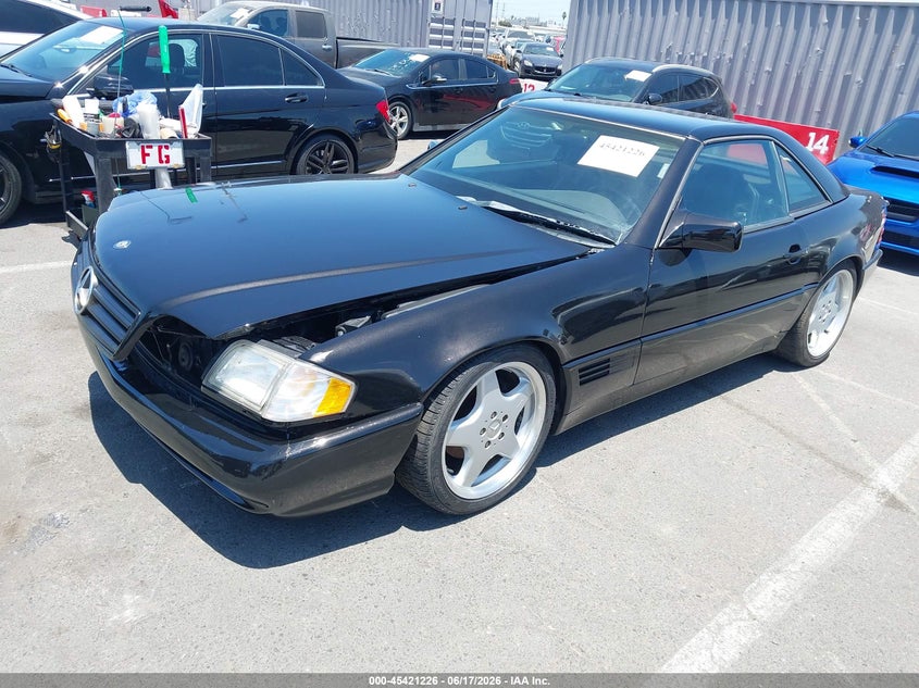 1991 Mercedes-benz 500 VIN WDBFA66E1MF029215 IAAI salvage auction — NORMAL WEAR, Salvage Title - Dealer (California), sold $5,800 on 2026-07-09 (photo 2)