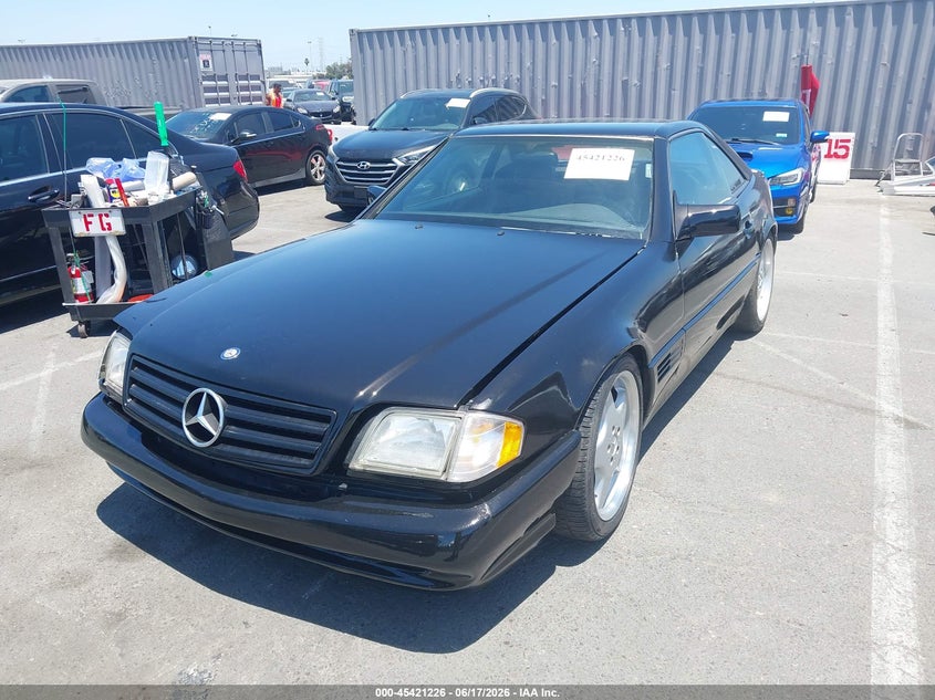 1991 Mercedes-benz 500 VIN WDBFA66E1MF029215 IAAI salvage auction — NORMAL WEAR, Salvage Title - Dealer (California), sold $5,800 on 2026-07-09 (photo 6)