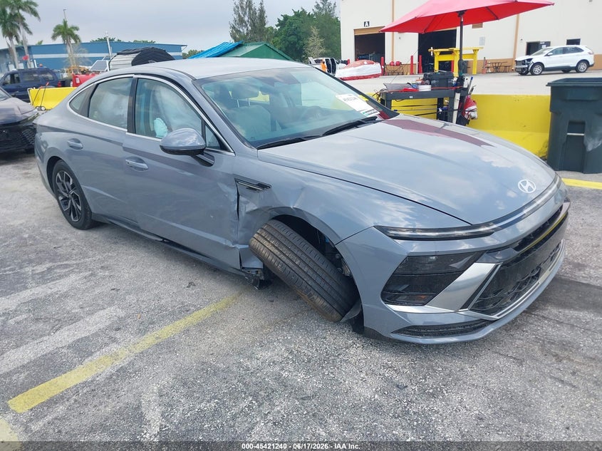 2024 Hyundai Sonata VIN KMHL64JA3RA400177 IAAI salvage auction — SIDE, Enterprise Vehicles Salvage (Arizona), sold $6,600 on 2026-07-16 (photo 1)