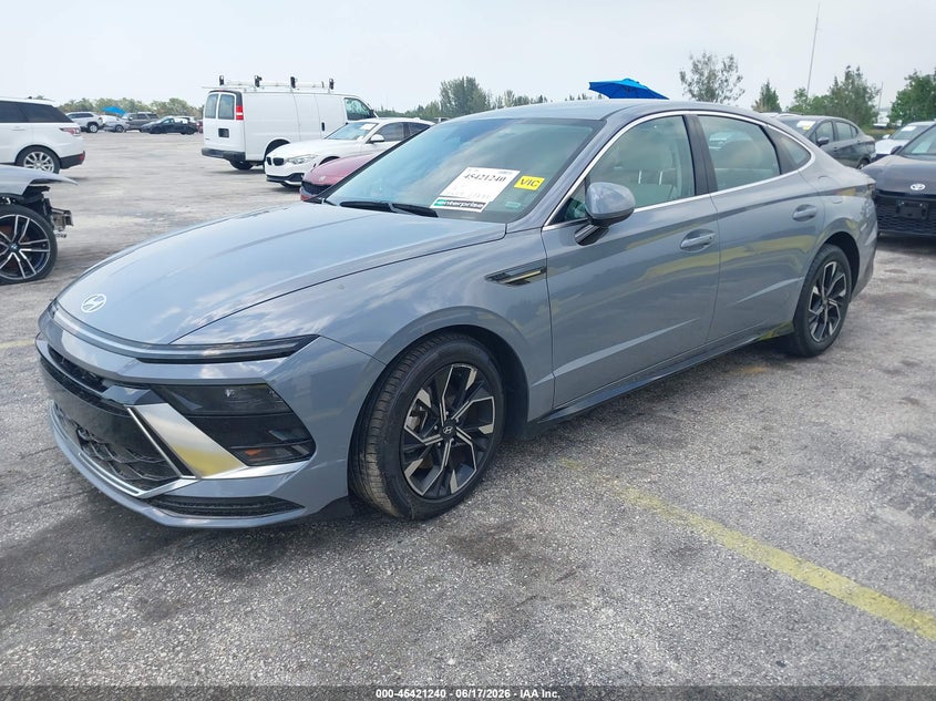 2024 Hyundai Sonata VIN KMHL64JA3RA400177 IAAI salvage auction — SIDE, Enterprise Vehicles Salvage (Arizona), sold $6,600 on 2026-07-16 (photo 2)