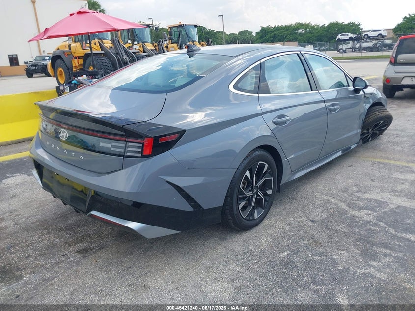 2024 Hyundai Sonata VIN KMHL64JA3RA400177 IAAI salvage auction — SIDE, Enterprise Vehicles Salvage (Arizona), sold $6,600 on 2026-07-16 (photo 4)