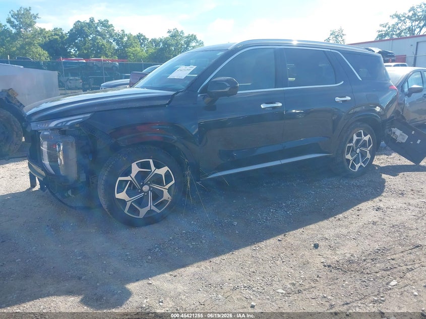 2021 Hyundai Palisade VIN KM8R7DHE2MU325687 IAAI salvage auction — FRONT END, Salvage (Kentucky), sold $6,900 on 2026-07-29 (photo 2)