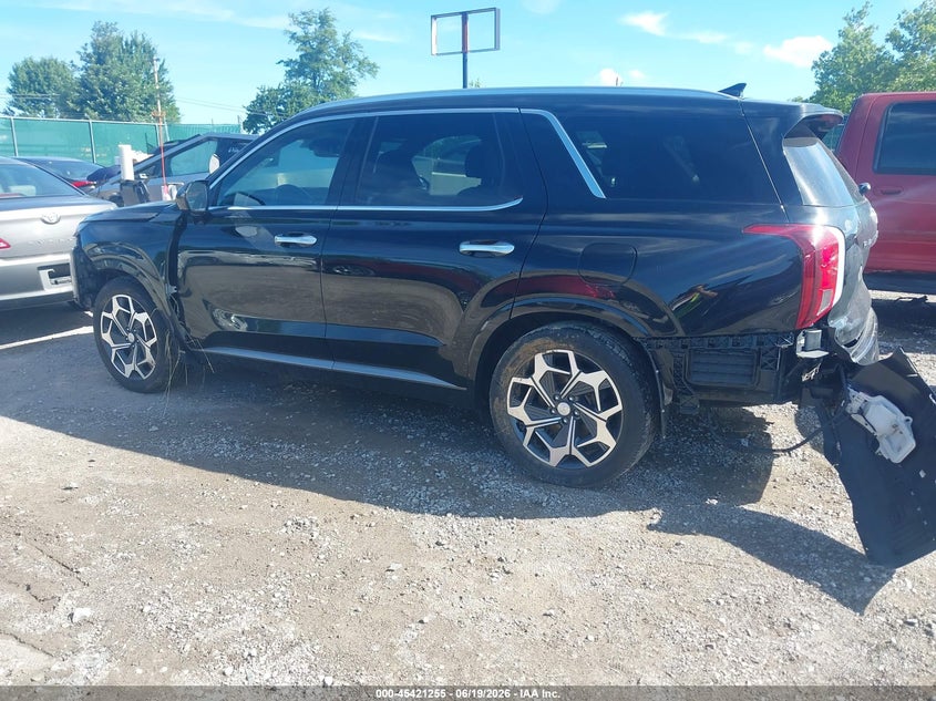 2021 Hyundai Palisade VIN KM8R7DHE2MU325687 IAAI salvage auction — FRONT END, Salvage (Kentucky), sold $6,900 on 2026-07-29 (photo 3)