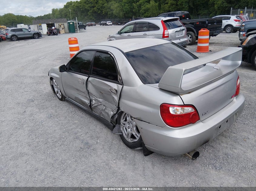 2004 Subaru Impreza VIN JF1GD29654H503431 IAAI salvage auction — SIDE, Clear (Virginia), sold $350 on 2026-08-02 (photo 3)