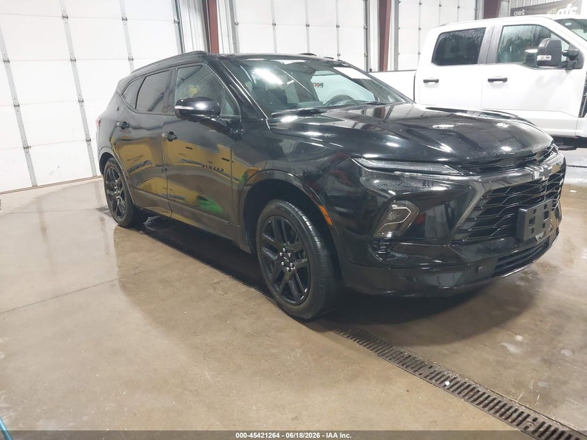 2024 Chevrolet Blazer VIN 3GNKBKRS3RS191445 IAAI salvage auction — REAR END, Salvage (North Dakota), sold $9,925 on 2026-07-30 (photo 1)