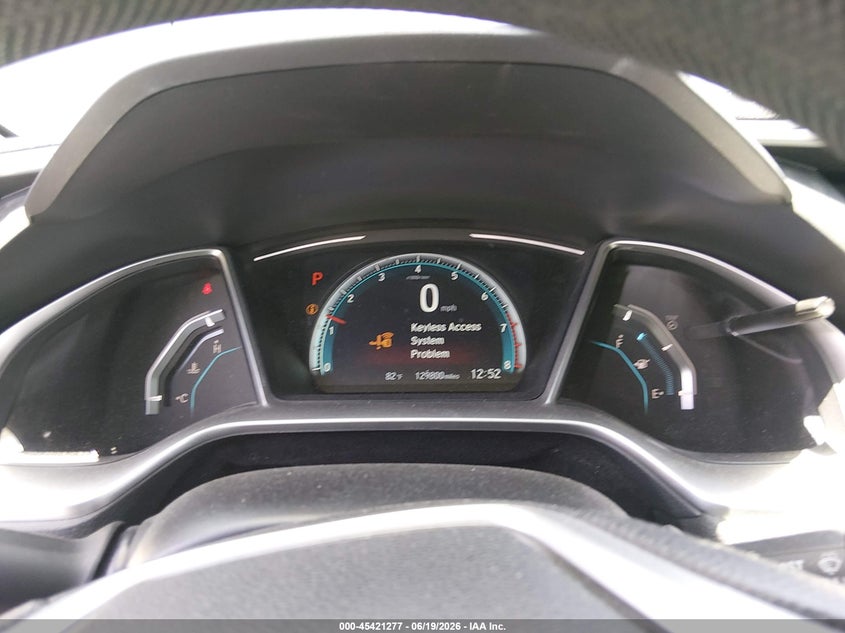 2017 Honda Civic VIN 2HGFC2F75HH512055 IAAI salvage auction — FRONT & REAR, Salvage Certificate (California), sold $3,850 on 2026-07-19 (photo 7)