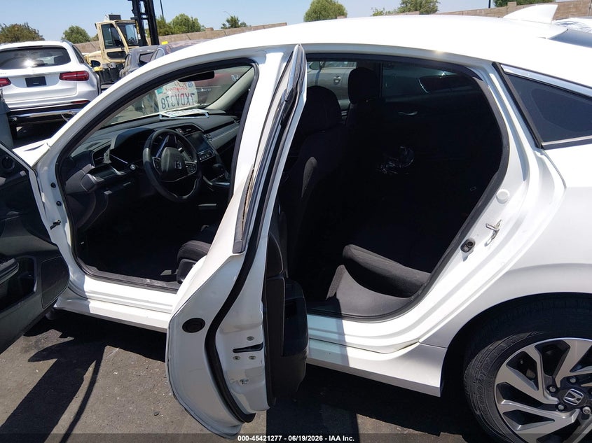 2017 Honda Civic VIN 2HGFC2F75HH512055 IAAI salvage auction — FRONT & REAR, Salvage Certificate (California), sold $3,850 on 2026-07-19 (photo 8)