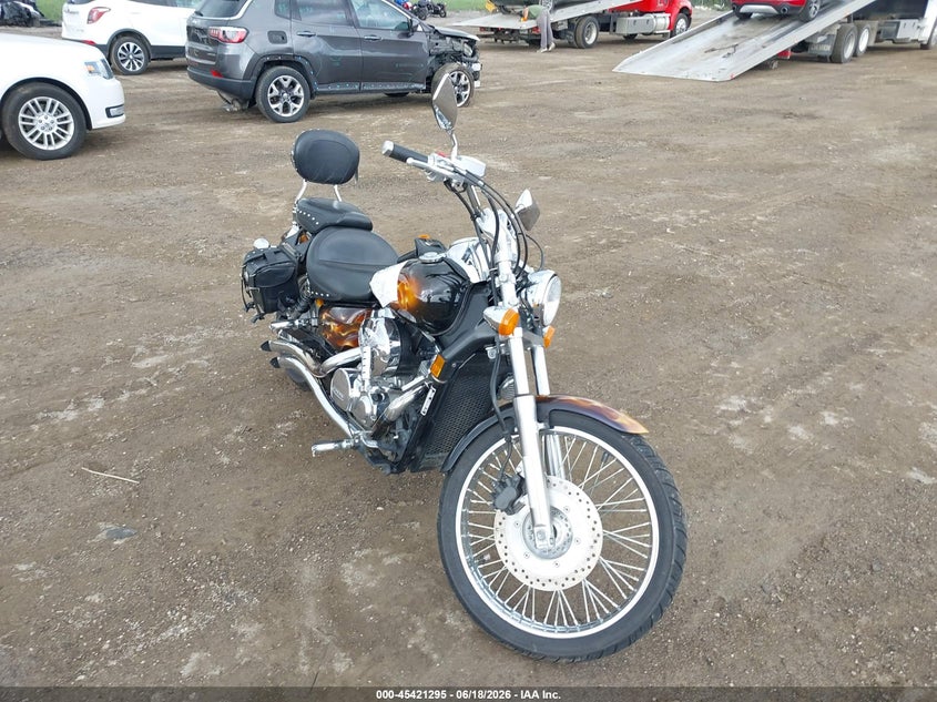 2007 Honda Vt750 VIN JH2RC530X7M001304 IAAI salvage auction — SIDE, Clear (Michigan), sold $150 on 2026-07-28 (photo 1)