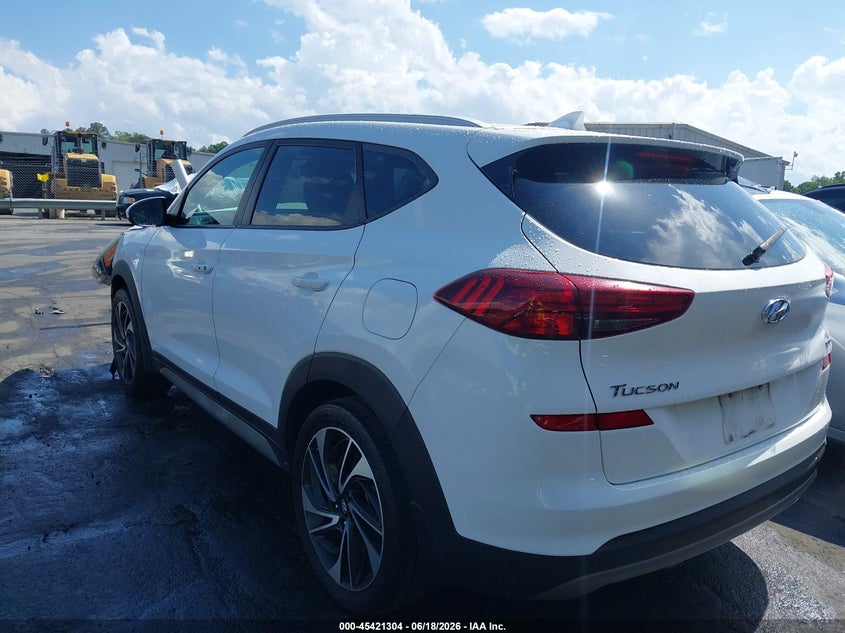 2019 Hyundai Tucson VIN KM8J3CAL2KU968663 IAAI salvage auction — FRONT END, Salvage Title, sold $2,050 on 2026-07-30 (photo 3)