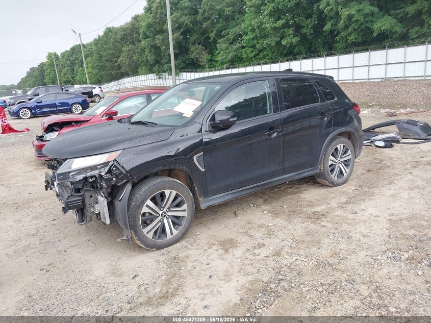 2021 Mitsubishi Outlander VIN JA4ARUAUXMU017979 IAAI salvage auction — FRONT END, Salvage (Georgia), sold $4,050 on 2026-07-11 (photo 2)