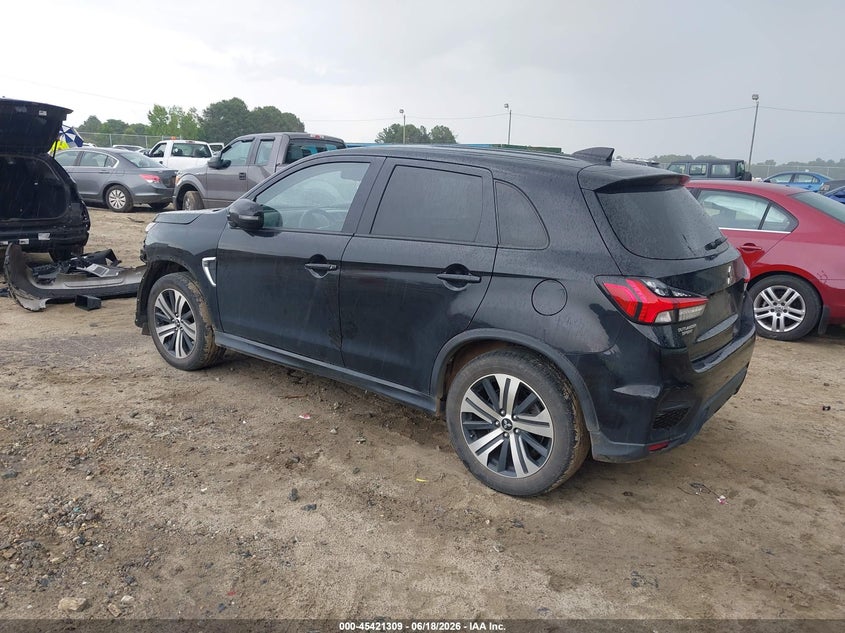 2021 Mitsubishi Outlander VIN JA4ARUAUXMU017979 IAAI salvage auction — FRONT END, Salvage (Georgia), sold $4,050 on 2026-07-11 (photo 3)