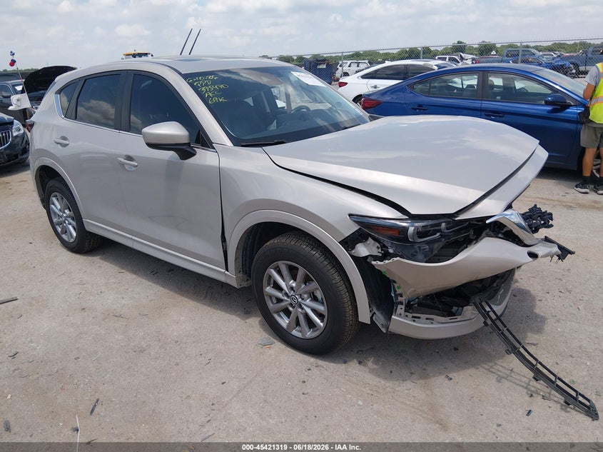 2024 Mazda Cx-5 VIN JM3KFBCL5R0459862 IAAI salvage auction — FRONT END, Salvage Title, sold $25 on 2026-07-31 (photo 1)