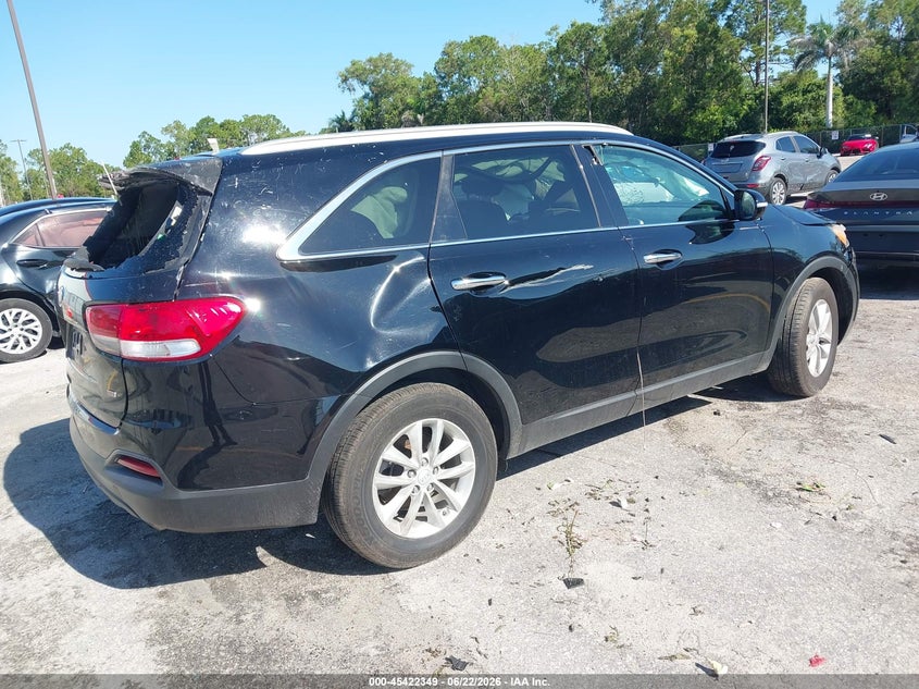2016 Kia Sorento VIN 5XYPG4A36GG018257 IAAI salvage auction — ALL OVER, Rebuildable (Florida), sold $375 on 2026-07-29 (photo 4)
