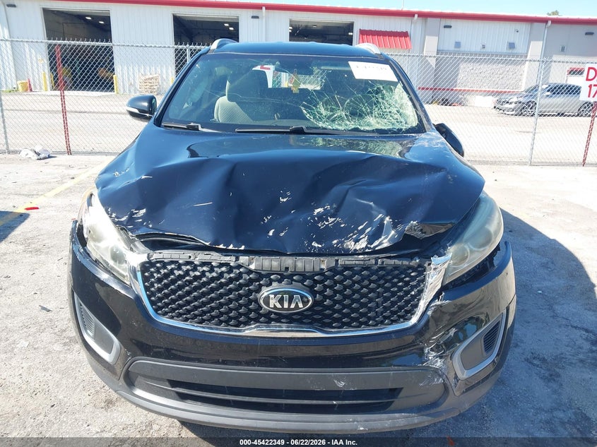 2016 Kia Sorento VIN 5XYPG4A36GG018257 IAAI salvage auction — ALL OVER, Rebuildable (Florida), sold $375 on 2026-07-29 (photo 6)