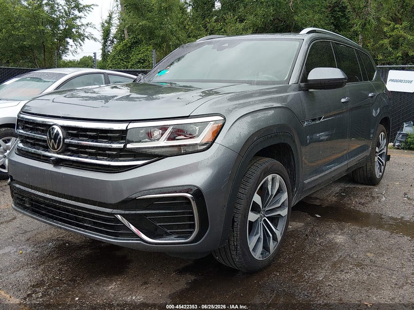 2022 Volkswagen Atlas VIN 1V2FR2CA8NC557498 IAAI salvage auction — FRONT END, Salvage (Kansas), sold $7,000 on 2026-07-29 (photo 2)