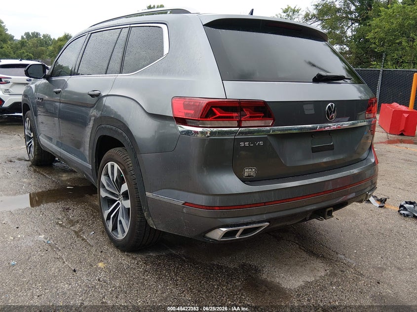 2022 Volkswagen Atlas VIN 1V2FR2CA8NC557498 IAAI salvage auction — FRONT END, Salvage (Kansas), sold $7,000 on 2026-07-29 (photo 3)