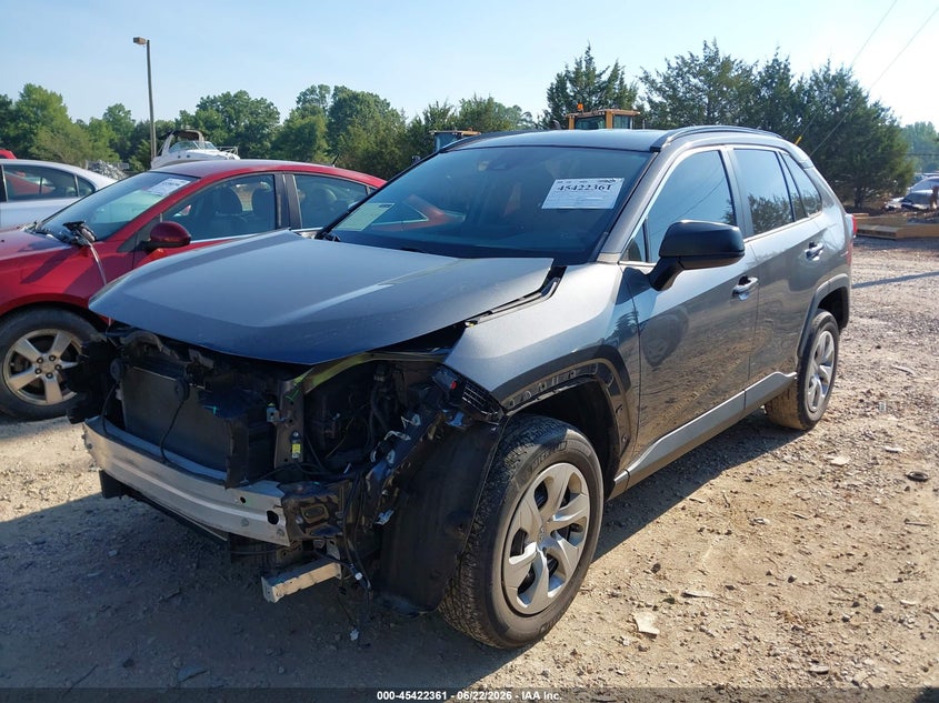 2021 Toyota Rav 4 VIN 2T3F1RFV4MC176874 IAAI salvage auction — FRONT END, Salvage Title, sold $7,100 on 2026-07-23 (photo 2)