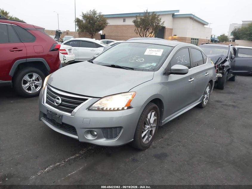 2014 Nissan Sentra VIN 3N1AB7APXEY318596 IAAI salvage auction — REAR END, Salvage Certificate (California), sold $900 on 2026-07-24 (photo 2)