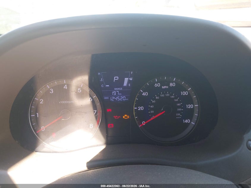 2012 Hyundai Accent VIN KMHCT4AE6CU208320 IAAI salvage auction — NORMAL WEAR, Clear (Illinois), sold $400 on 2026-07-22 (photo 7)