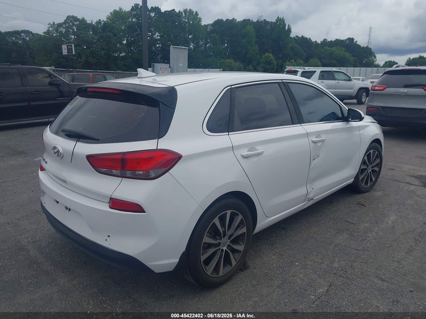 2018 Hyundai Elantra VIN KMHH35LE4JU074624 IAAI salvage auction — NORMAL WEAR, Clear (Georgia), sold $775 on 2026-07-15 (photo 4)