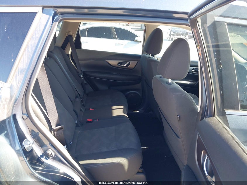 2016 Nissan Rogue VIN KNMAT2MV0GP621432 IAAI salvage auction — NORMAL WEAR, Salvage Title, sold $1,000 on 2026-07-28 (photo 8)