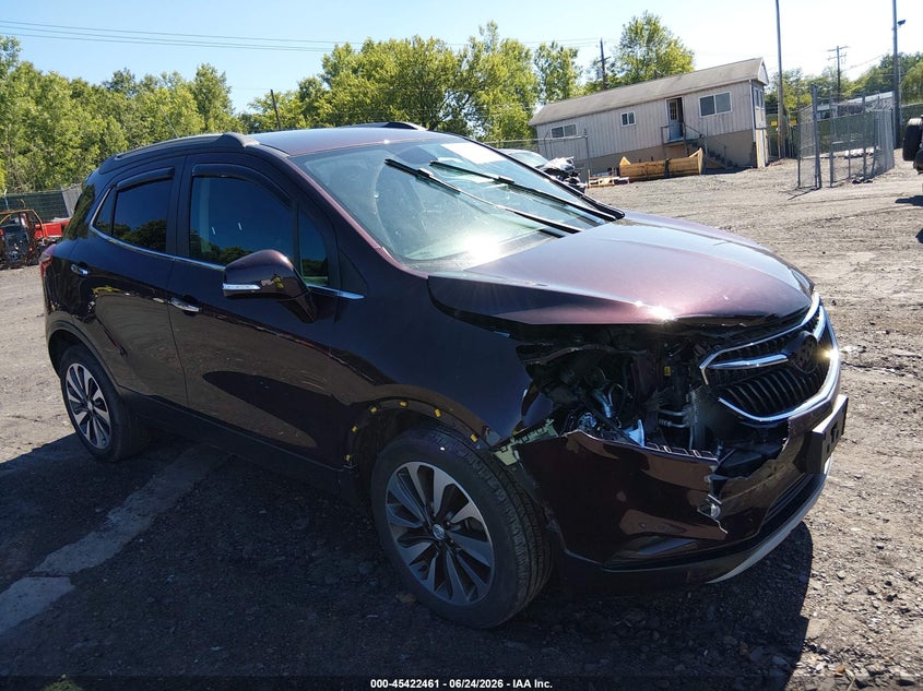 2017 Buick Encore VIN KL4CJFSB1HB208376 IAAI salvage auction — RIGHT FRONT, Salvage (Pennsylvania), sold $2,350 on 2026-07-14 (photo 1)