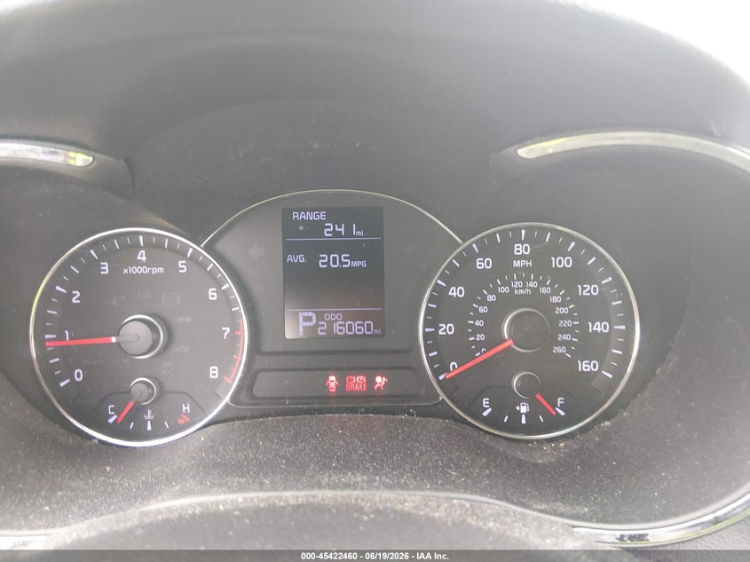 2015 Kia Forte VIN KNAFX4A6XF5274167 IAAI salvage auction — FRONT END, Salvage Title, sold $500 on 2026-07-29 (photo 7)