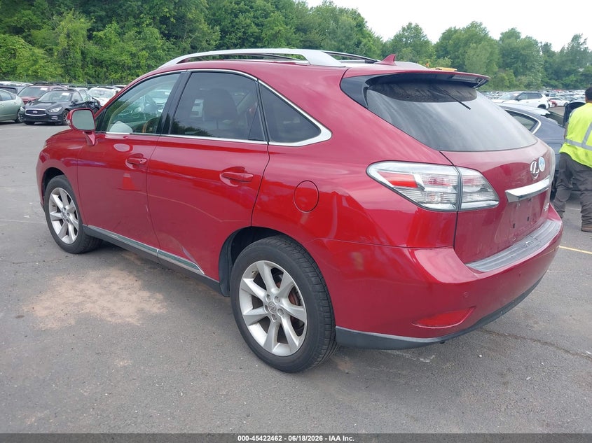 2011 Lexus Rx 350 VIN JTJZK1BA1B2005578 IAAI salvage auction — RIGHT FRONT, Salvage (Arizona), sold $1,100 on 2026-07-29 (photo 3)