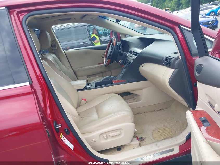 2011 Lexus Rx 350 VIN JTJZK1BA1B2005578 IAAI salvage auction — RIGHT FRONT, Salvage (Arizona), sold $1,100 on 2026-07-29 (photo 5)