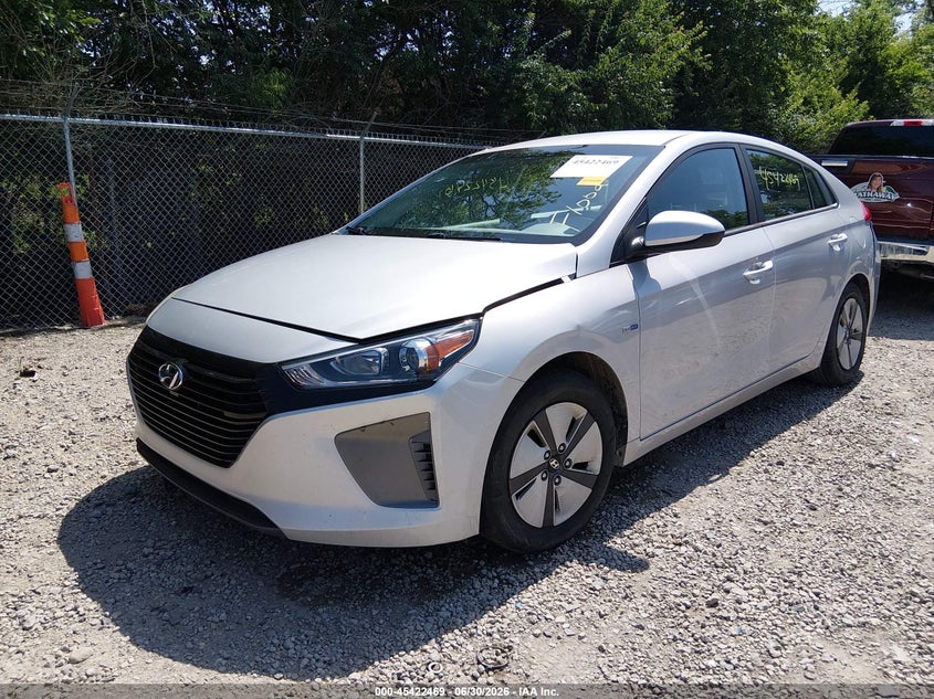 2018 Hyundai Ioniq VIN KMHC65LC1JU060325 IAAI salvage auction — WATER/FLOOD, Salvage (Ohio), sold $750 on 2026-07-14 (photo 2)